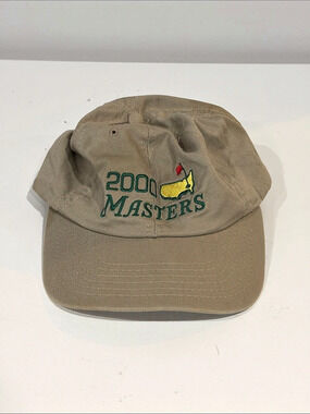 The Masters 2000 Masters Tournament Official Merchandise Hat Tournament Hat